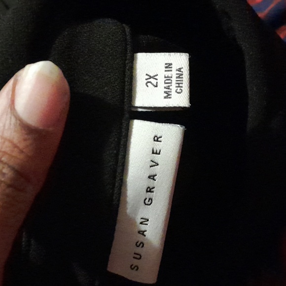 Plus size black dress - Picture 8 of 9